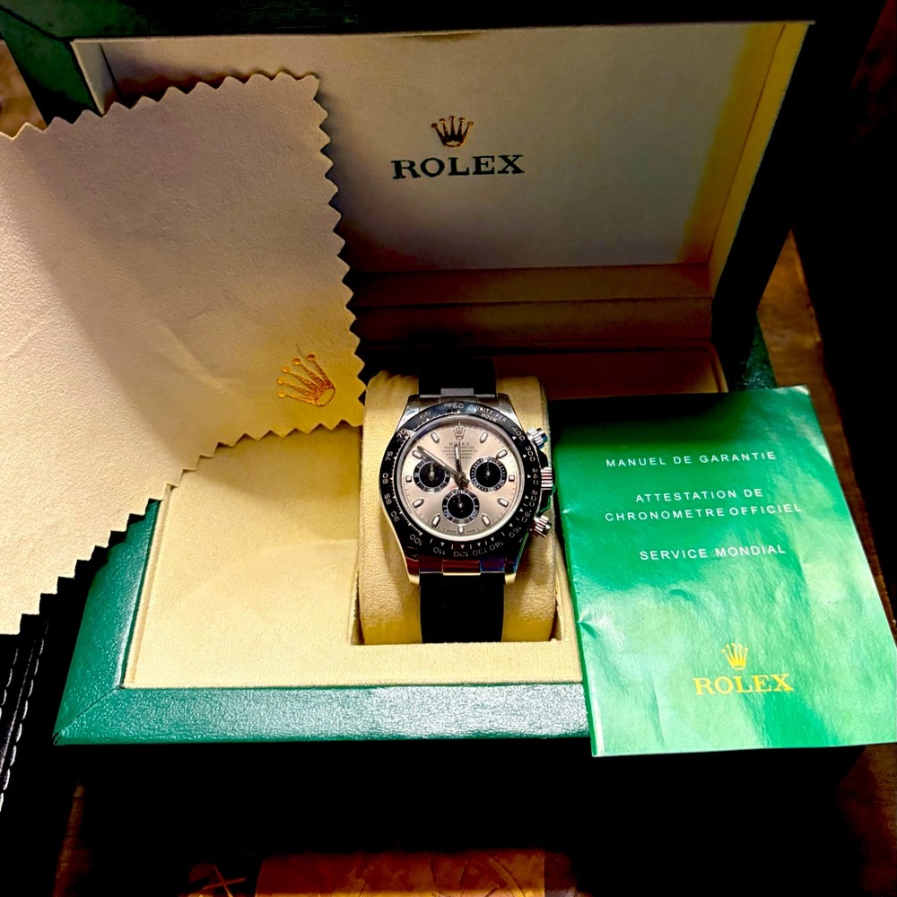 Rolex slate and black Daytona model